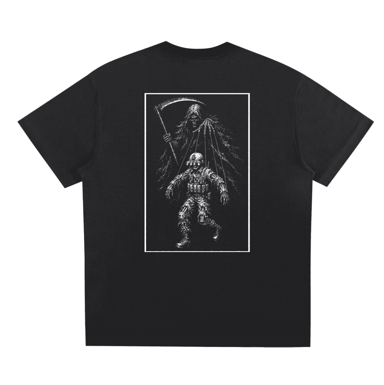 Marionette tee — back graphic