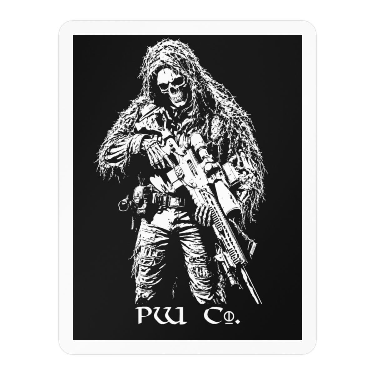 PW Sniper Sticker — front